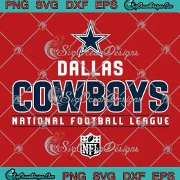 Dallas Cowboys NFL Logo SVG - National Football League SVG PNG, Cricut File