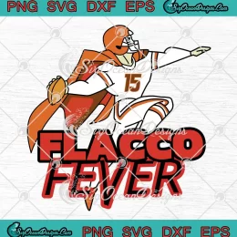 Flacco Fever Cleveland Browns SVG - NFL Player Joe Flacco SVG PNG, Cricut File