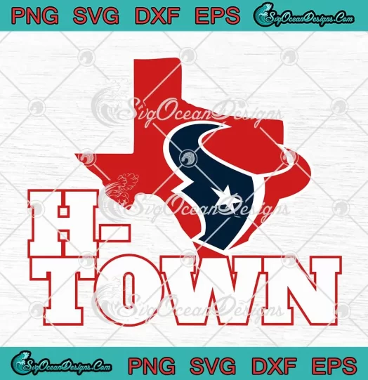 H-Town Houston Texans 2024 SVG - Retro NFL Houston Texans SVG PNG, Cricut File