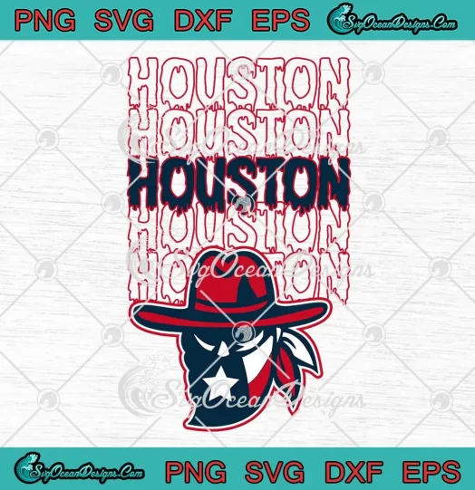 Houston Texans Outlaw Flag Mascot 2024 SVG - Houston Texans SVG - Football SVG PNG, Cricut File