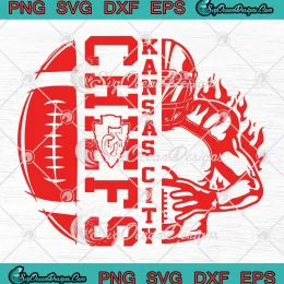 Kansas City Chiefs Football Player SVG - KC Chiefs NFL Fans SVG PNG, Cricut File