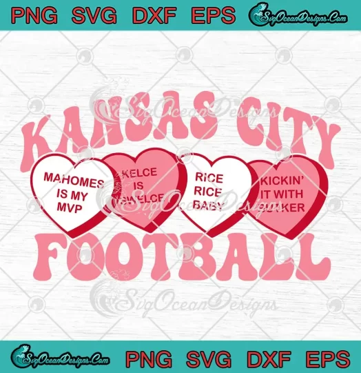 Kansas City Conversation Hearts SVG - Taylor Swift Valentine SVG PNG, Cricut File