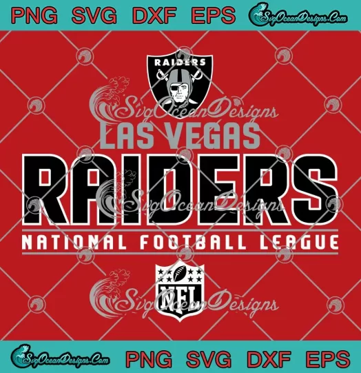 Las Vegas Raiders NFL Logo SVG - National Football League SVG PNG, Cricut File