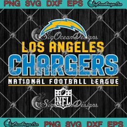 Los Angeles Chargers NFL Logo SVG - National Football League SVG PNG, Cricut File