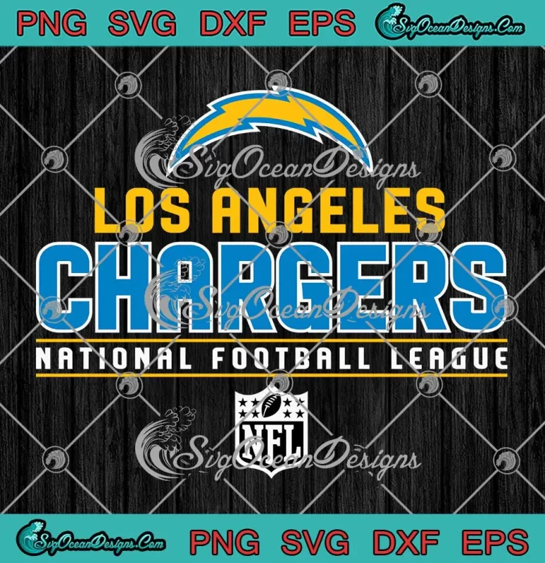 Los Angeles Chargers NFL Logo SVG - National Football League SVG PNG ...