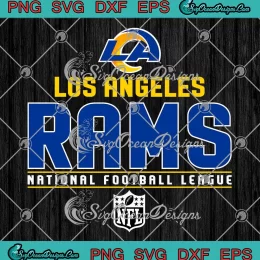Los Angeles Rams Team NFL Logo SVG - National Football League SVG PNG, Cricut File