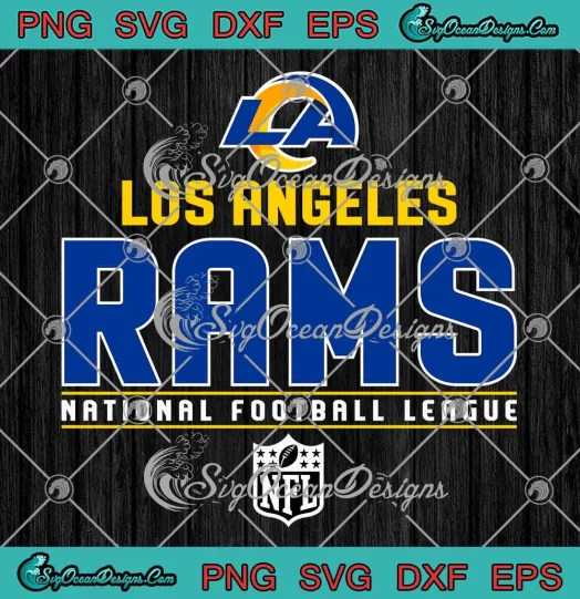 Los Angeles Rams Team NFL Logo SVG - National Football League SVG PNG, Cricut File