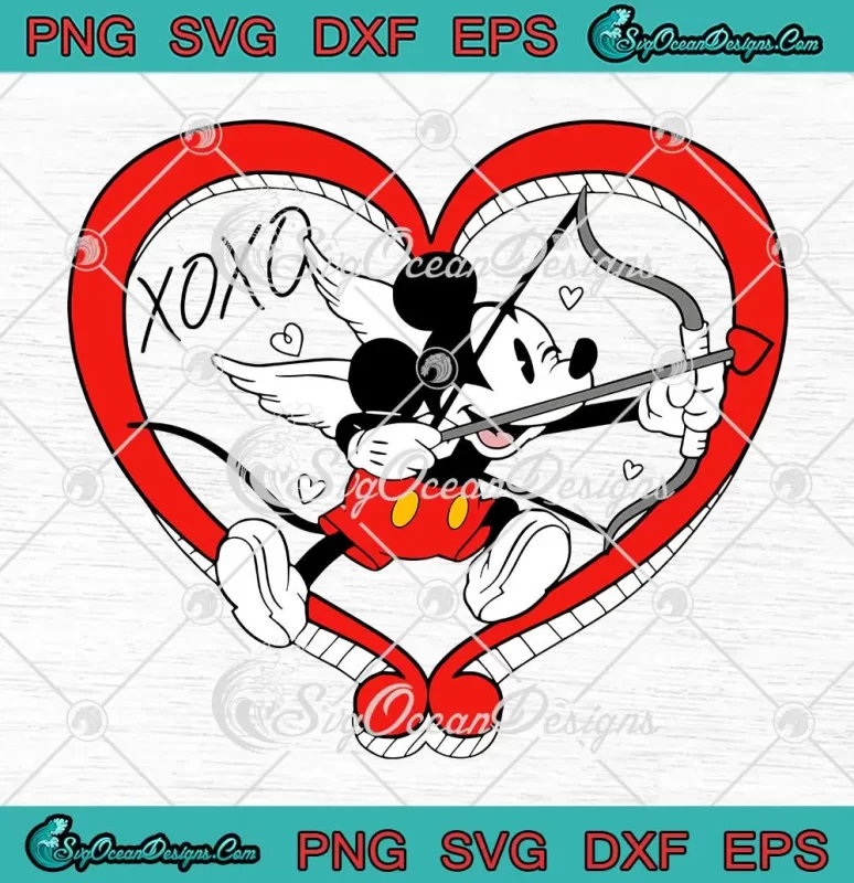 Disney Valentines Day Svg