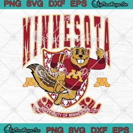 Minnesota Golden Gophers SVG - NCAA Mascot 2024 SVG PNG, Cricut File