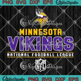 Minnesota Vikings NFL Logo SVG - National Football League SVG PNG, Cricut File