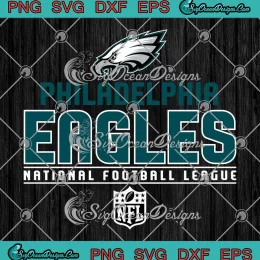 Philadelphia Eagles Team NFL Logo SVG - National Football League SVG PNG, Cricut File