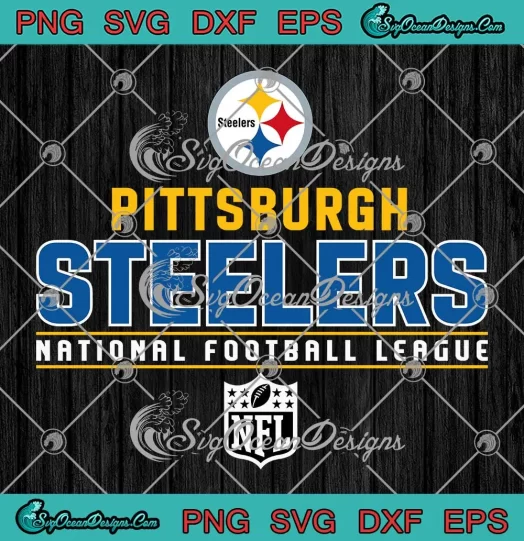 Pittsburgh Steelers NFL Logo SVG - National Football League SVG PNG ...