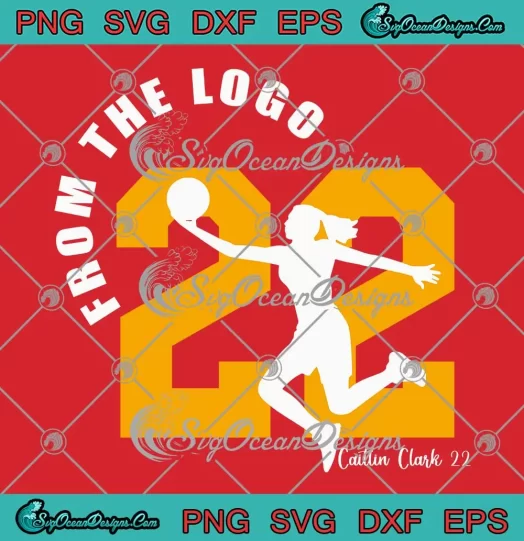 From The Logo 22 Caitlin Clark 22 SVG - Iowa Hawkeyes SVG - Women's Basketball SVG PNG, Cricut File