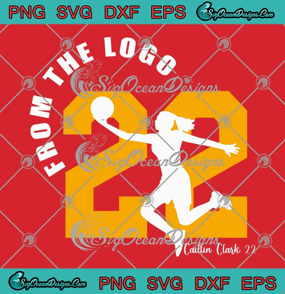 From The Logo 22 Caitlin Clark 22 SVG - Iowa Hawkeyes SVG - Women's ...