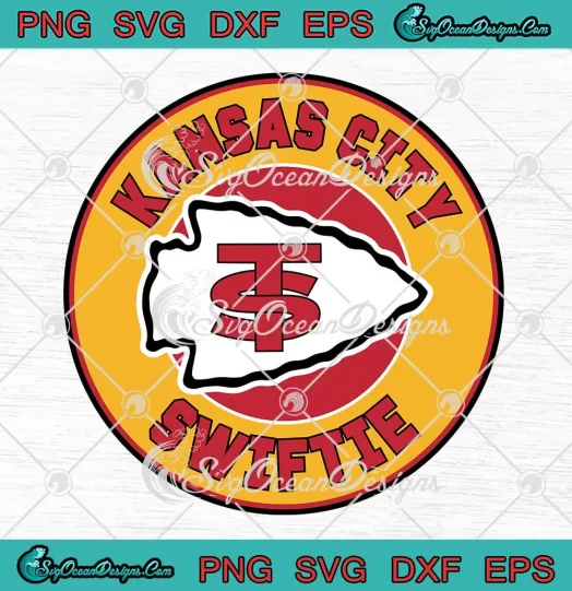 Kansas City Swiftie Logo 2024 SVG - Taylor Swift SVG - Kansas City Chiefs SVG PNG, Cricut File