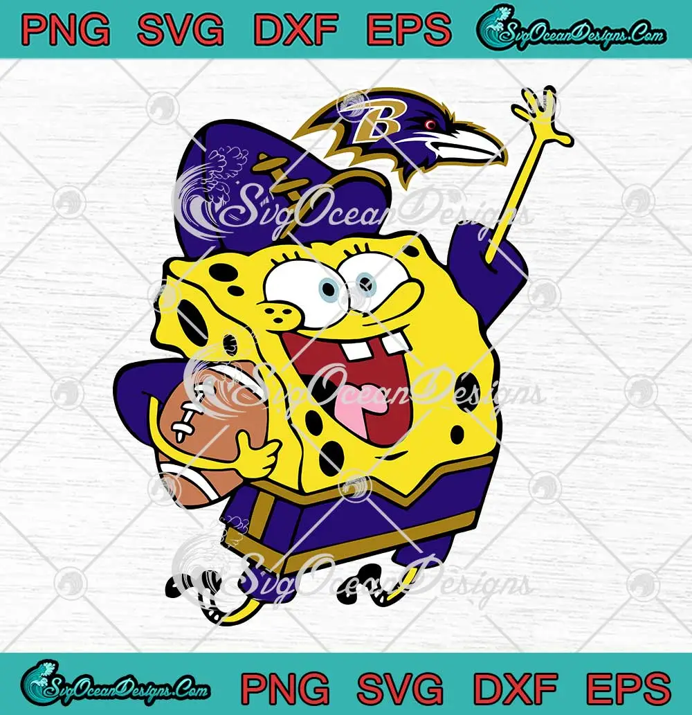 Spongebob-Baltimore-Ravens-SVG---SpongeBob-SquarePants-Football-SVG-PNG,-Cricut-File Spongebob Baltimore Ravens SVG - SpongeBob SquarePants Football SVG PNG, Cricut File