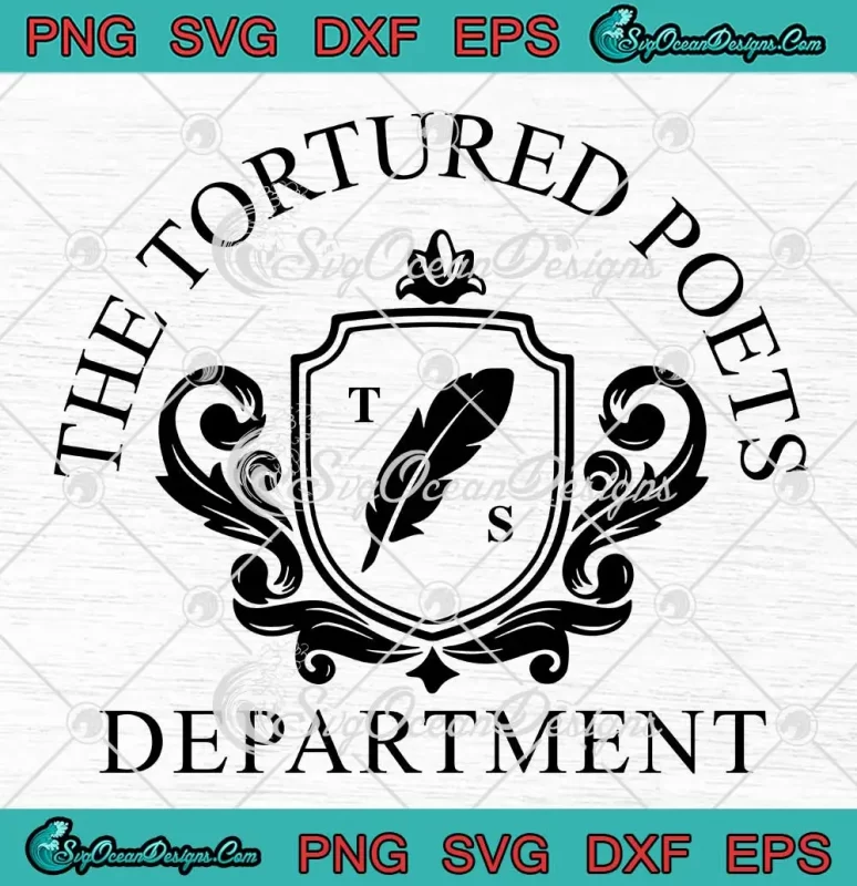 Taylor Swift Ttpd New Album SVG - The Tortured Poets Department SVG PNG ...