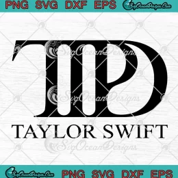 The Tortured Poets Department SVG - Taylor Swift TTPD Album SVG PNG, Cricut File