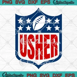 Usher NFL Super Bowl 2024 SVG - Usher Halftime Show 2024 SVG PNG, Cricut File