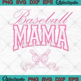 Baseball Mama Game Day Vintage SVG - Happy Mother's Day SVG PNG, Cricut File