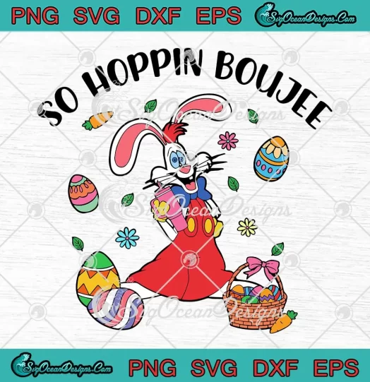 Easter So Hoppin Boujee Tumbler SVG - Happy Easter Day SVG PNG, Cricut File