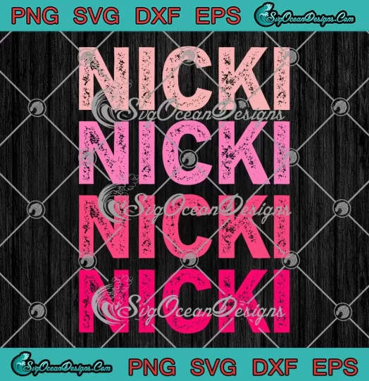 Nicki Minaj Retro Vintage SVG - Nicki Minaj Rapper SVG PNG, Cricut File