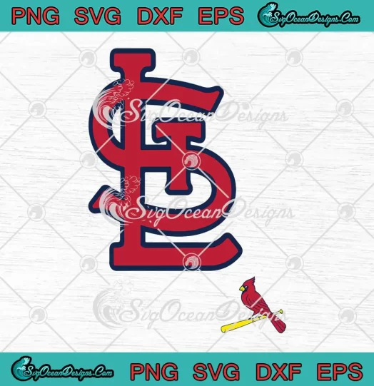 St. Louis Cardinals MLB Logo SVG - STL Cardinals Baseball SVG PNG, Cricut File