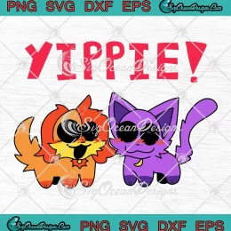 Yippie Angry Critters Catnap SVG - Vintage Catnap Dogday Lovers SVG PNG, Cricut File