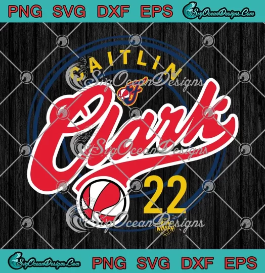 Caitlin Clark 22 WNBPA SVG - Indiana Fever Player SVG PNG, Cricut File