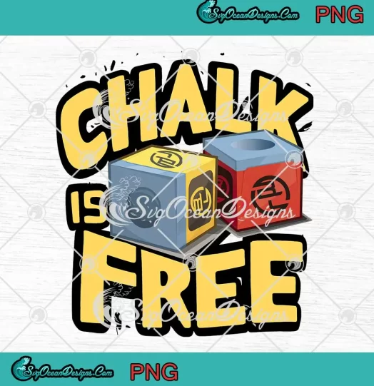 Chalk Is Free Pool Billiards PNG - Funny Billiards Lovers PNG JPG Clipart, Digital Download