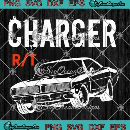 Charger RT Classic Car SVG - 1969 Dodge Charger RT SVG PNG, Cricut File
