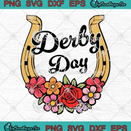 Kentucky Derby Day 2024 SVG - Horse Race Racing Horse SVG PNG, Cricut File