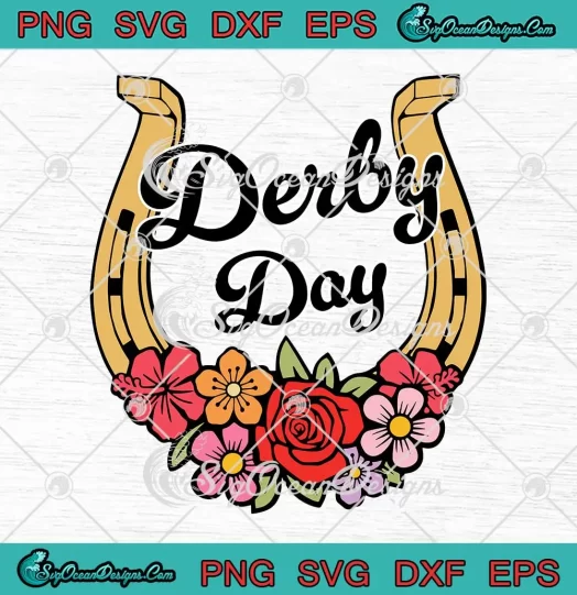 Kentucky Derby Day 2024 SVG - Horse Race Racing Horse SVG PNG, Cricut File