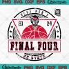 Retro 2024 NCAA Men's Final Four SVG - NC State Wolfpack SVG PNG, Cricut File