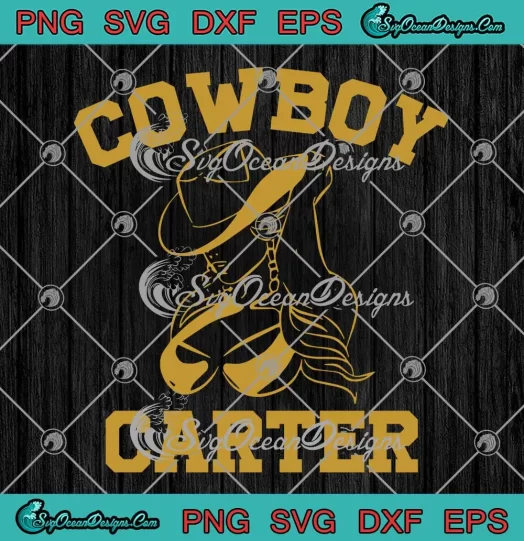 Retro Beyonce Cowboy Carter SVG - New Album 2024 SVG PNG, Cricut File
