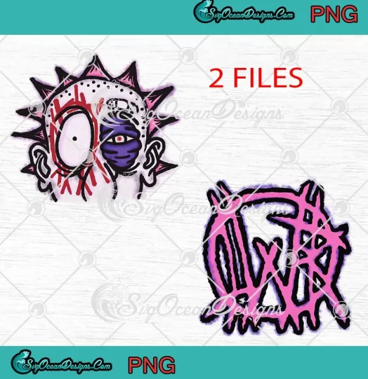 Rick Sanchez Scary Face Graphic PNG - Rick And Morty TV Series PNG JPG Clipart, Digital Download