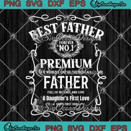 Best Father Premium SVG - World's One Of The Best Father SVG PNG, Cricut File