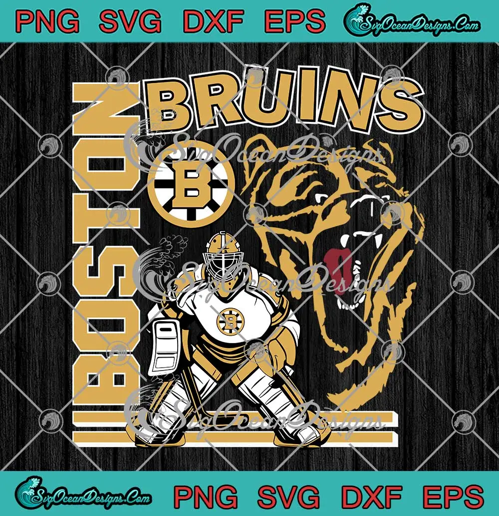 Boston Bruins Hockey Player SVG - NHL Boston Bruins Hockey Team SVG PNG ...