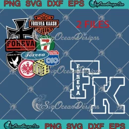 Foreva Kaash Racing SVG - Foreva Kaash Logo SVG PNG, Cricut File