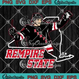 Matt Rempe Rempire State SVG - New York NHLPA Hockey SVG PNG, Cricut File