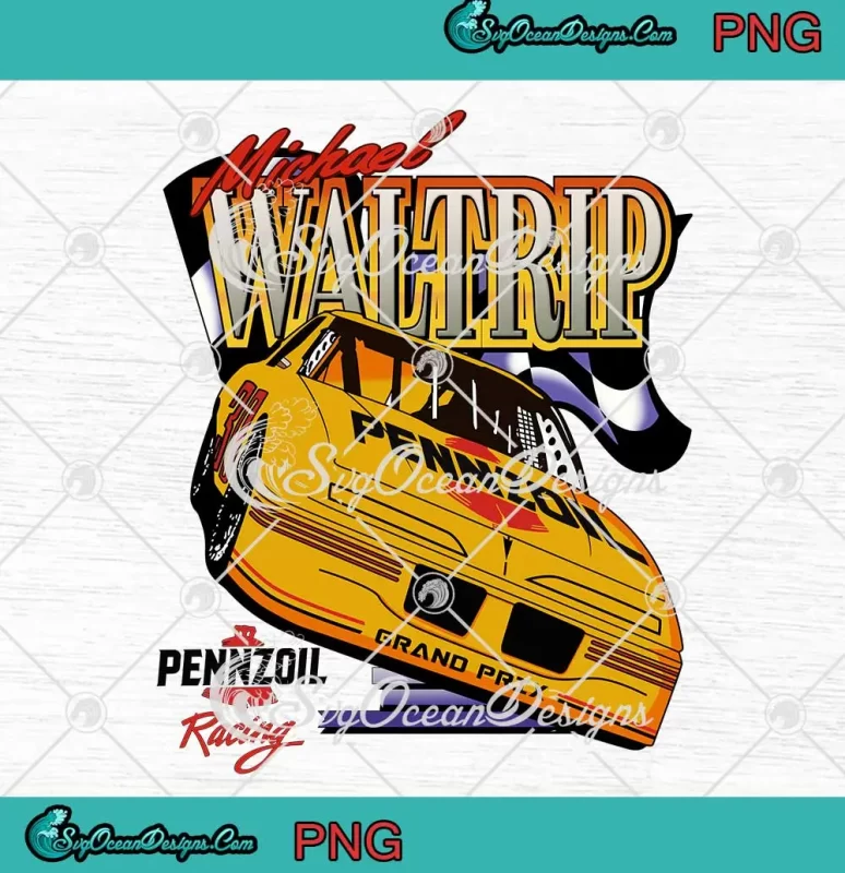 Michael Waltrip Pennzoil Racing PNG - Vintage Racing Driver PNG JPG ...