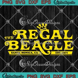The Regal Beagle Est. 1977 SVG - Three's Company TV Series Fan SVG PNG, Cricut File