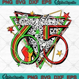 Juneteenth Eighteen 65 SVG - Black Freedom SVG - Black History Month SVG PNG, Cricut File