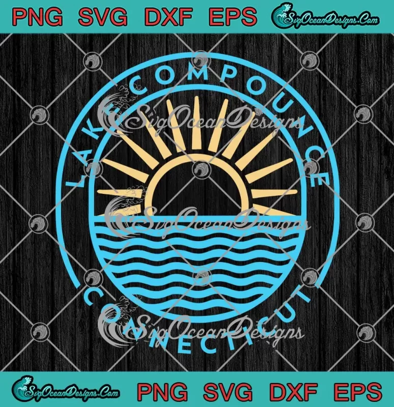 Lake Compounce Connecticut SVG - Lake Compounce Outdoors Vintage SVG