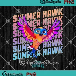 Spirit Rangers Summer Hawk PNG - Energetic Magic Logo PNG JPG Clipart, Digital Download