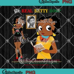 The Real Betty Boop PNG - African American History PNG - Black History Month PNG JPG Clipart, Digital Download