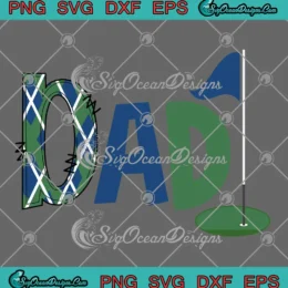Dad Golf Birthday Boy SVG - Hole In One Golf Sports Matching SVG PNG, Cricut File