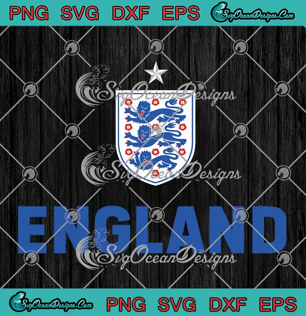 England Euro 2024 SVG - England Team English 2024 SVG PNG, Cricut File