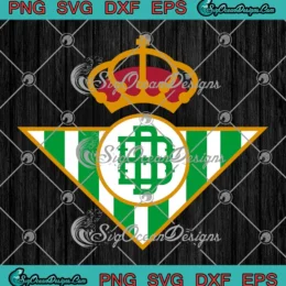 Real Betis Football Team SVG - Gameday Sports Fan Gift SVG PNG, Cricut File