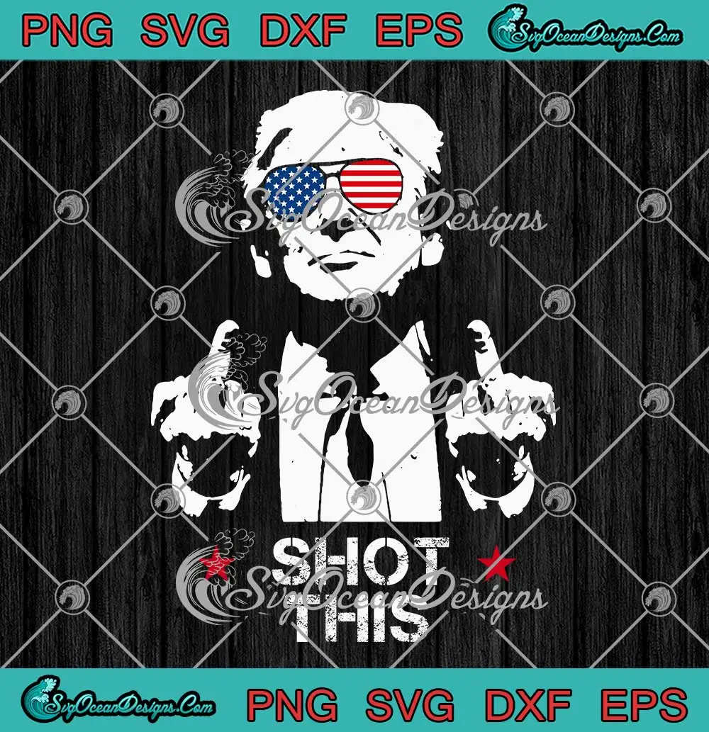 Trump-Middle-Fingers-Shot-This-SVG---Funny-Trump-Assassination-SVG-PNG,-Cricut-File Trump Middle Fingers Shot This SVG - Funny Trump Assassination SVG PNG, Cricut File